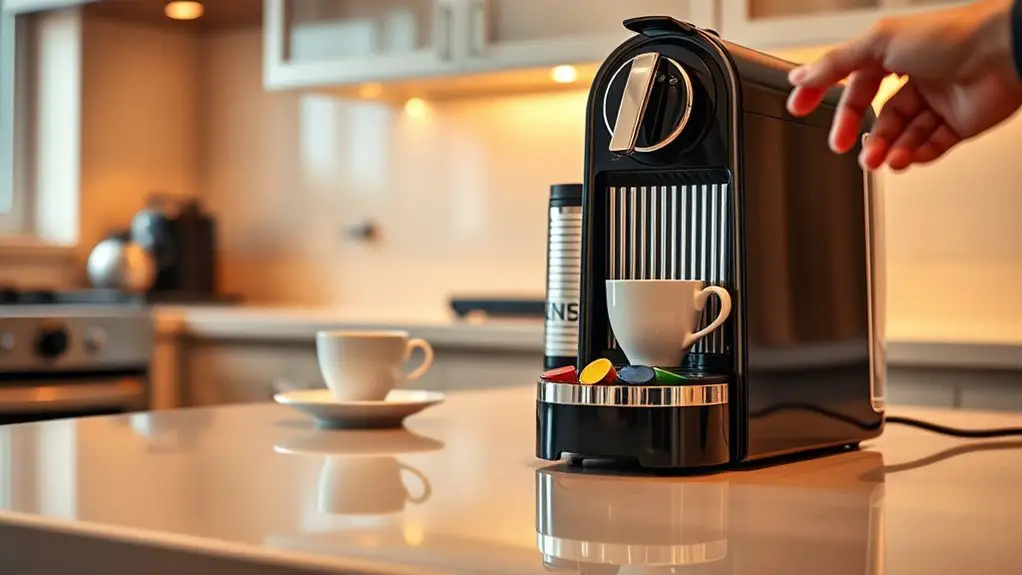 nespresso pods not punctured