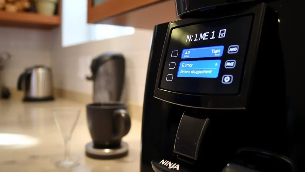 ninja coffee bar reset instructions