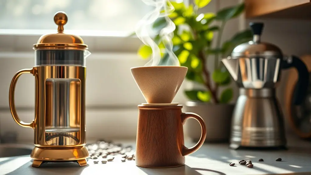 non electric coffee brewing methods