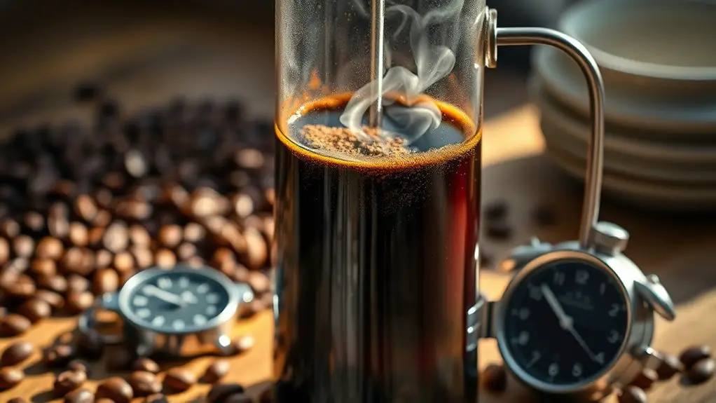 optimal brewing time coffee