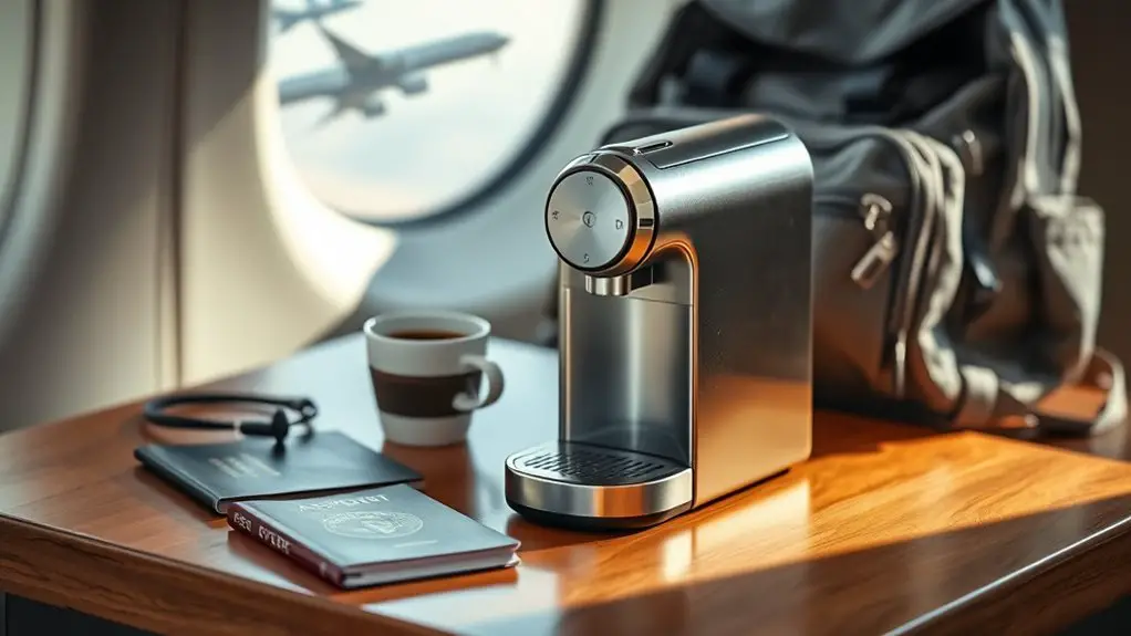 portable coffee machines travel