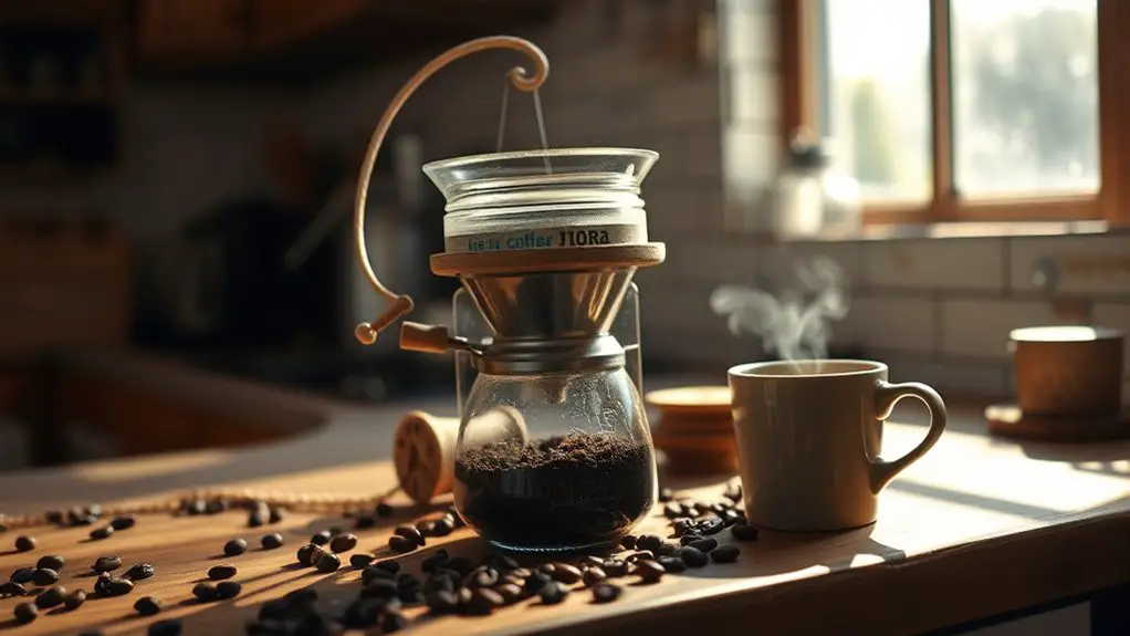 recycled materials coffee maker