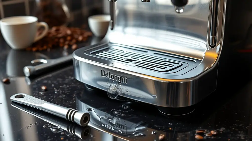 repair leaking espresso machine