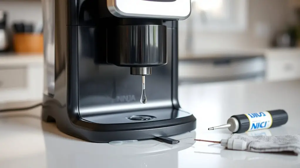repair leaking ninja coffee machine