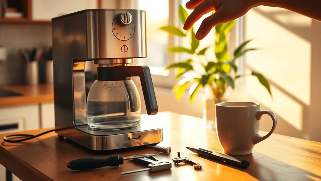 repair or replace coffee machine