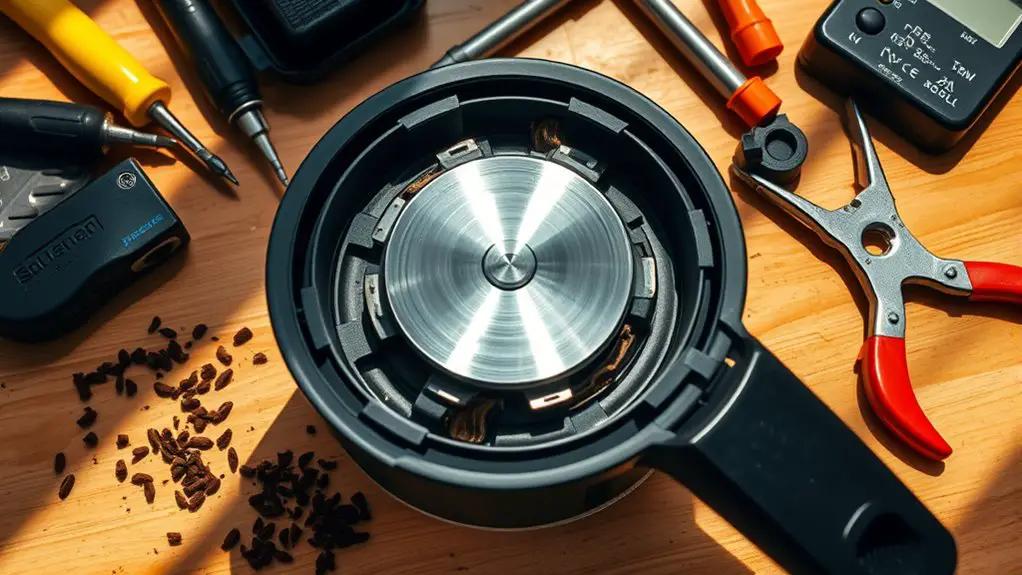 replace coffee maker element
