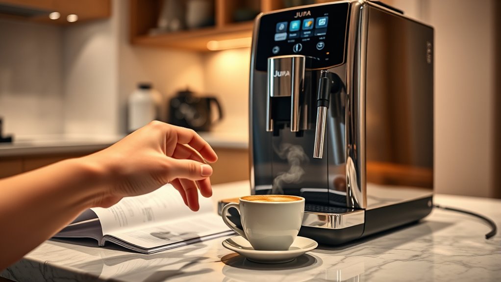 reset jura coffee machine
