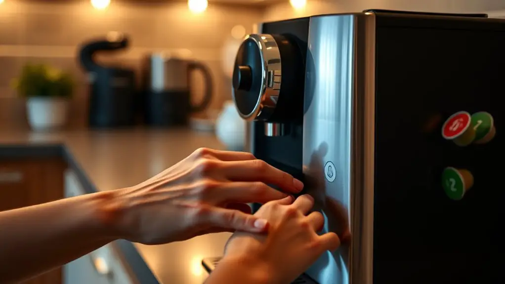 reset nespresso to factory settings