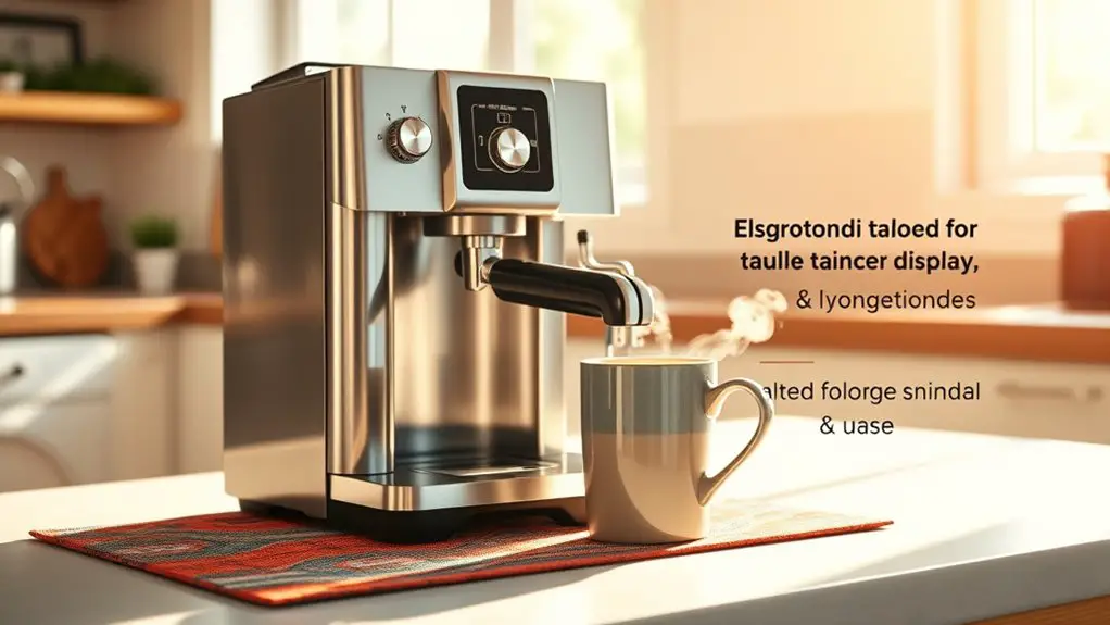 senior friendly coffee machines