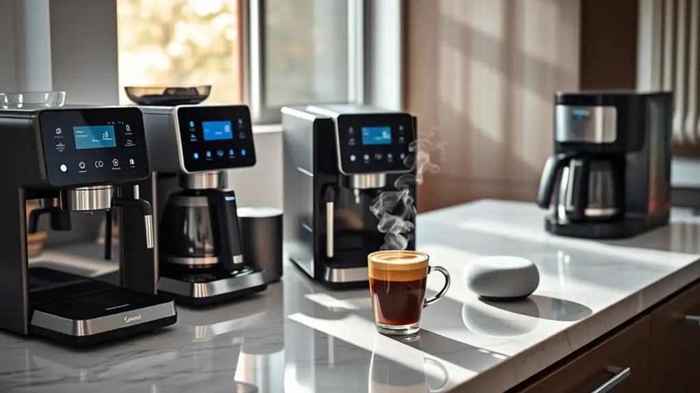 smart coffee makers alexa google
