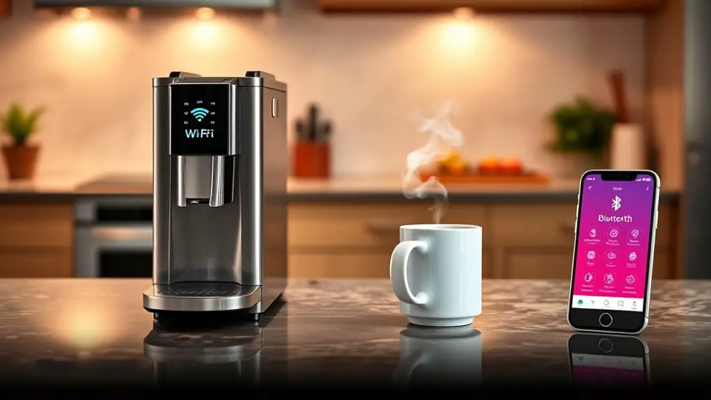 smart coffee makers connectivity