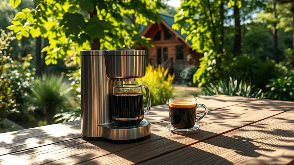 solar coffee makers off grid