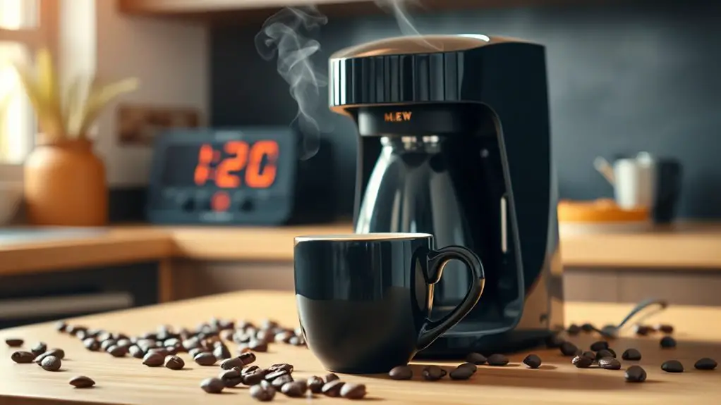speed up coffee brewing