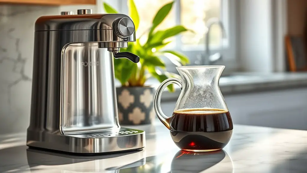 stainless steel coffee maker advantages