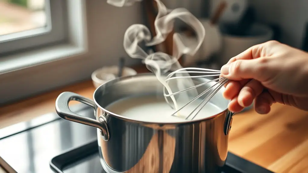 steam milk manually without wand