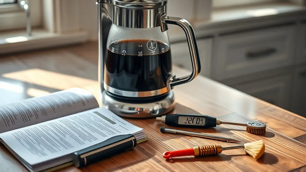 troubleshoot cold coffee brewing