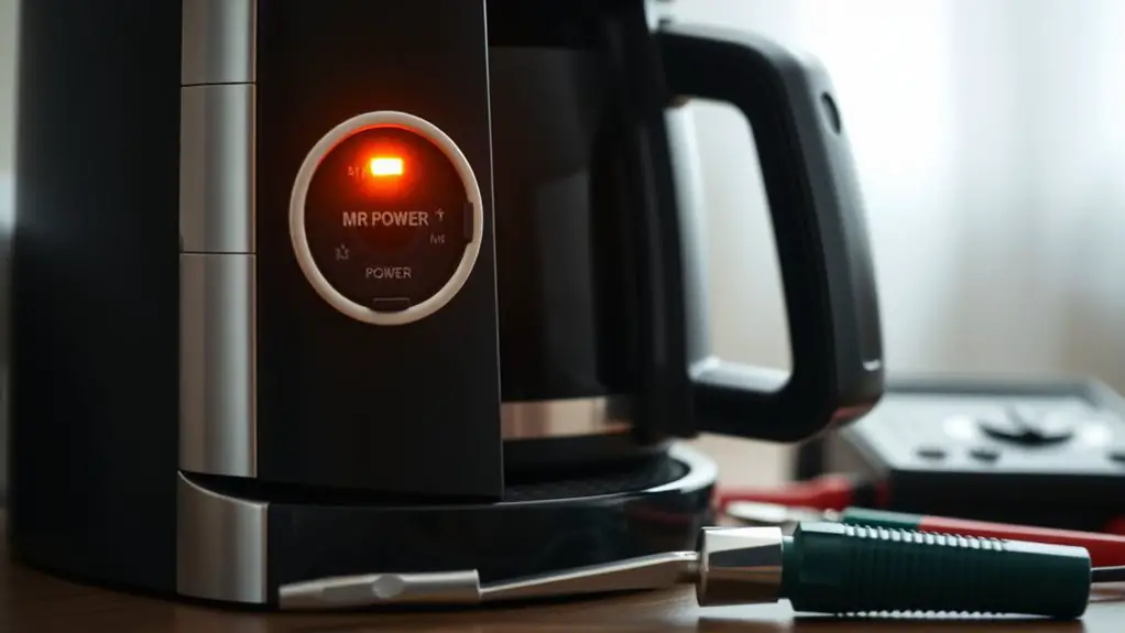troubleshooting mr coffee maker