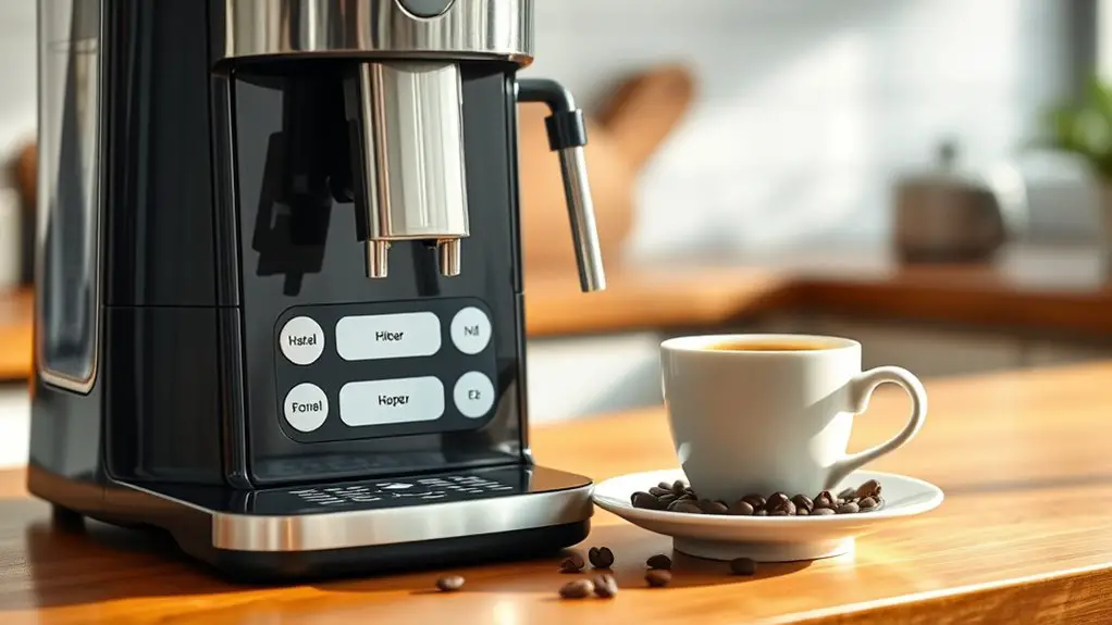 user friendly coffee machines