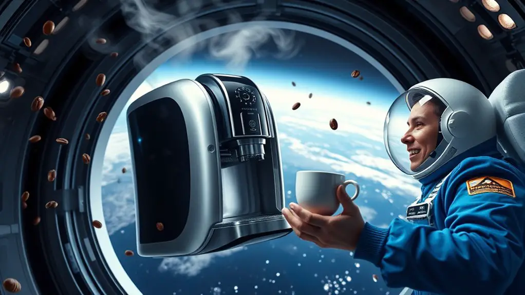 zero gravity coffee technology development